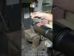 Arbusto ligado de alta qualidade aplicado a rolamentos de borracha metálica para rolamentos esféricos